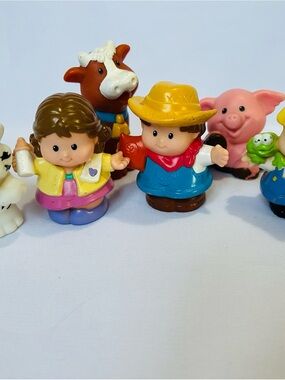 Little people Farm Friends Toy Figures Set - Multicolor Kids Play Figures